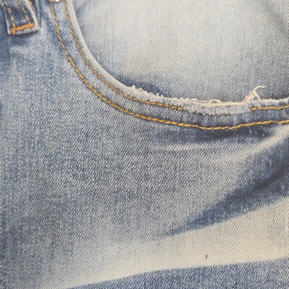 Women's Mackeen Skinny Skull Jeans Size30 Inseam32 Distress - Picture 10 of 11